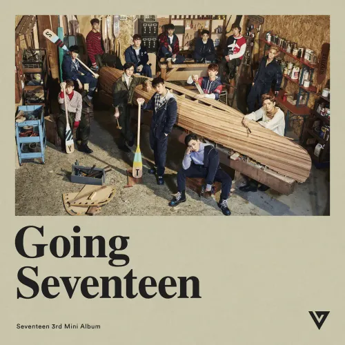 Portada del álbum Going Seventeen de SEVENTEEN